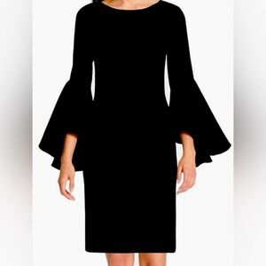NWT JESSICA HOWARD Women's Bell-Sleeve Sheath Dress. Size: 16.